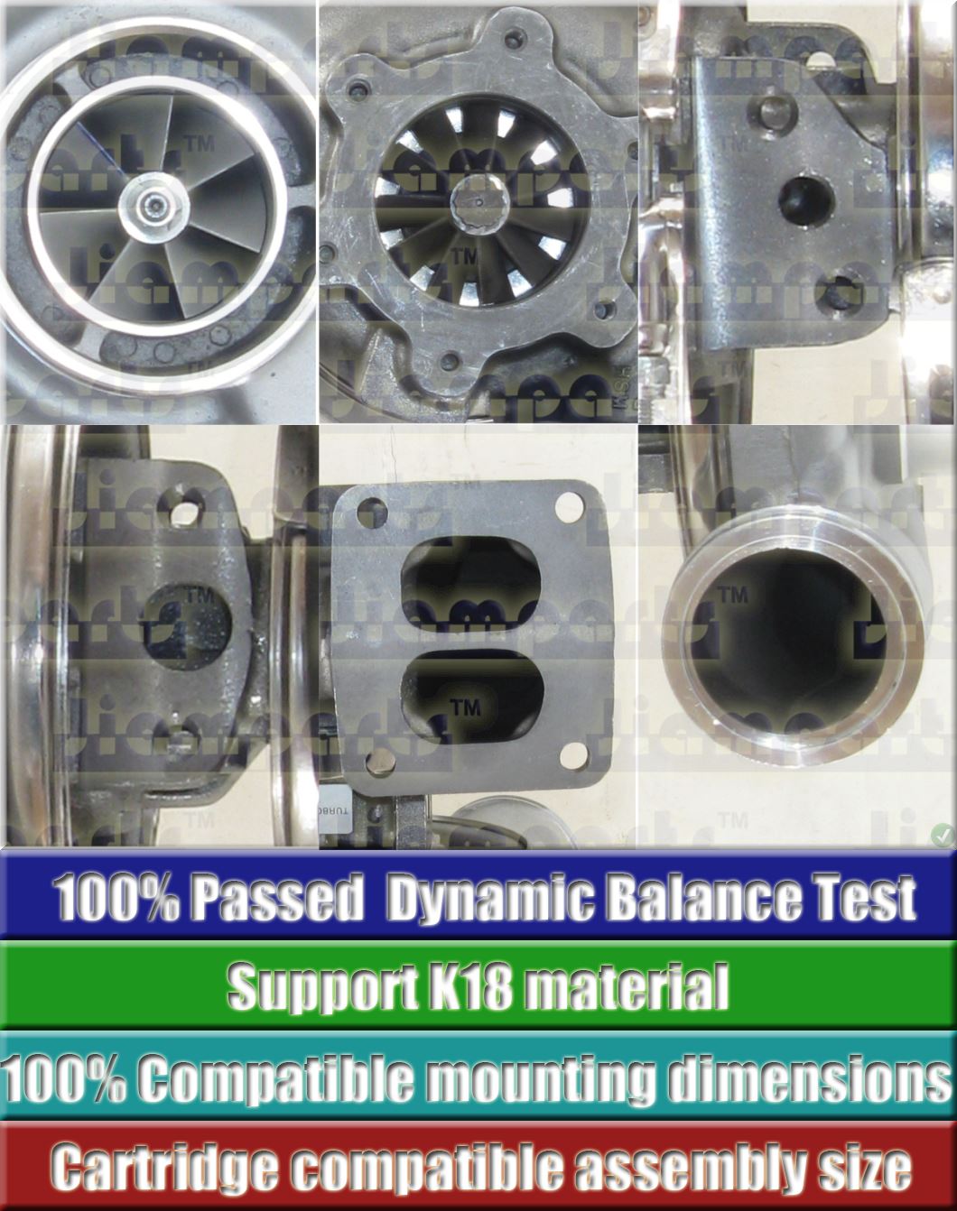 Description image:Turbocharger S3B 317647