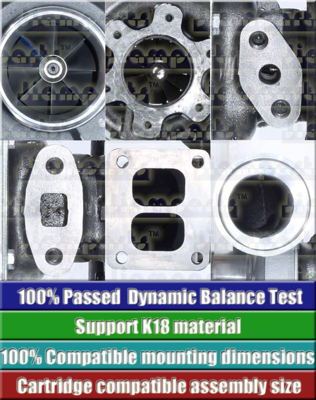 Description image:Turbocharger H2C 3518613