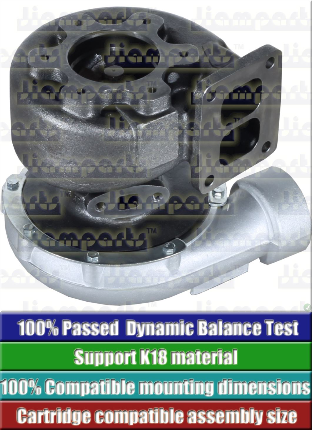 Description image:Turbocharger H2C 3518613