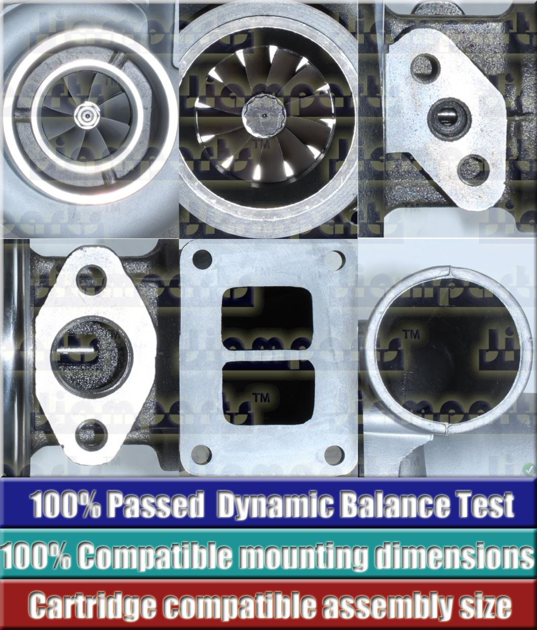 Description image:Turbocharger CUMMINS HT3B_3522867