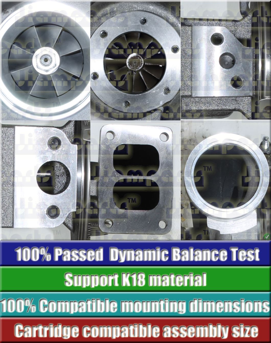 Description image:Turbocharger 4LGK 3523055