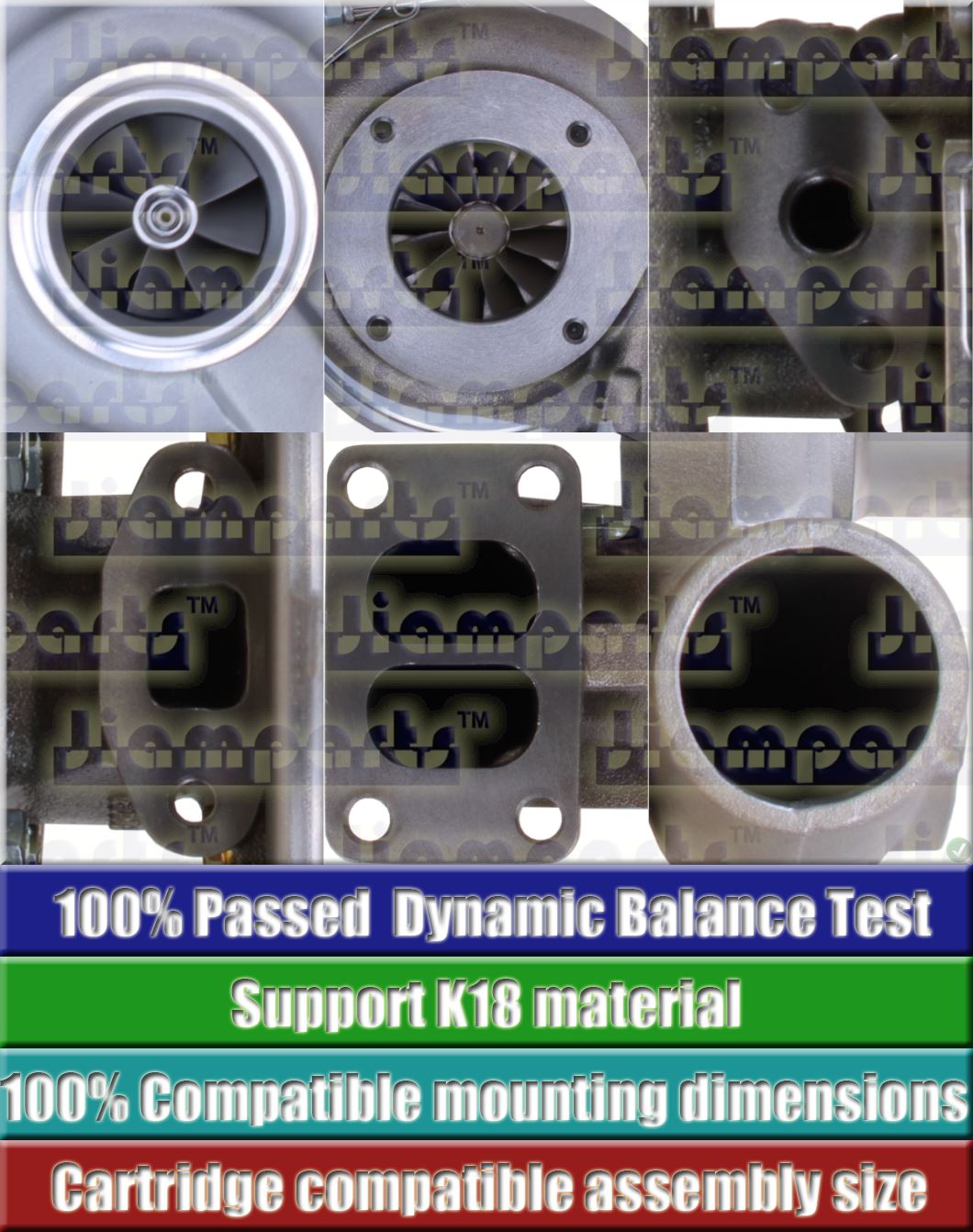 Description image:Turbocharger H2A 3524917