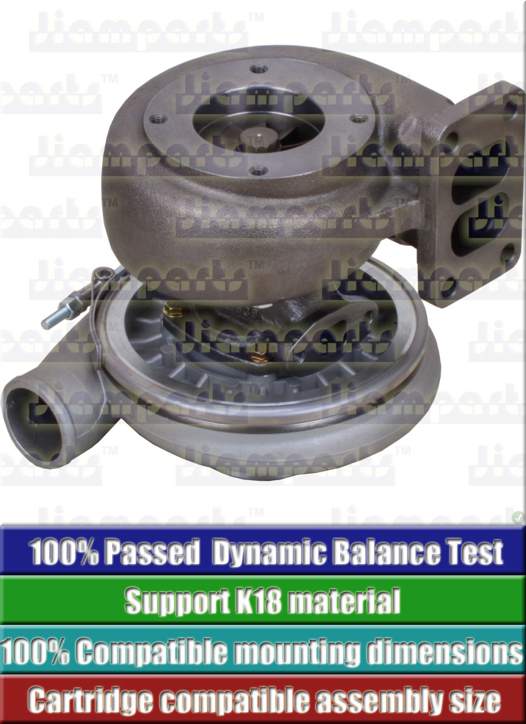 Description image:Turbocharger H2A 3524917
