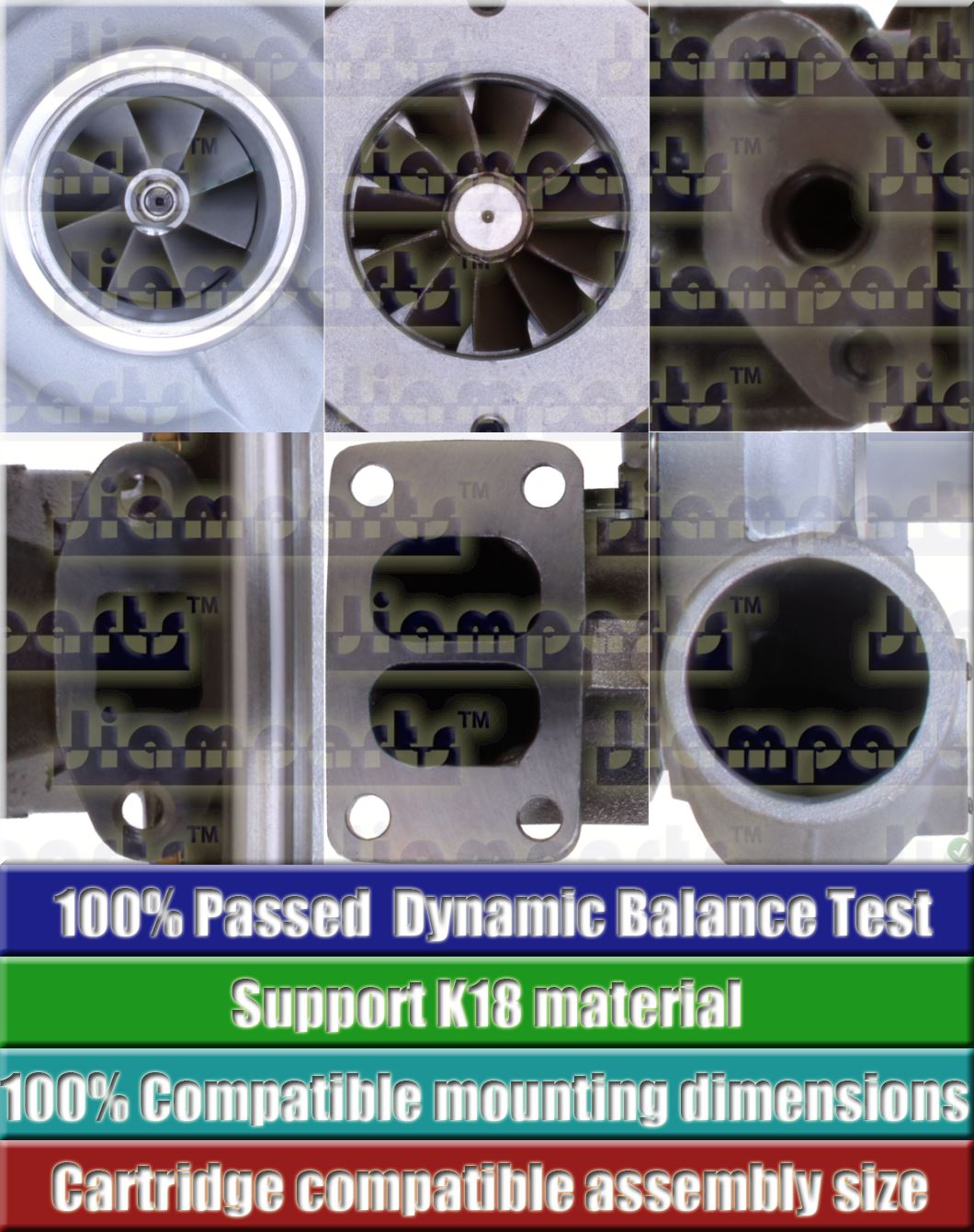 Description image:Turbocharger H2A 3525447