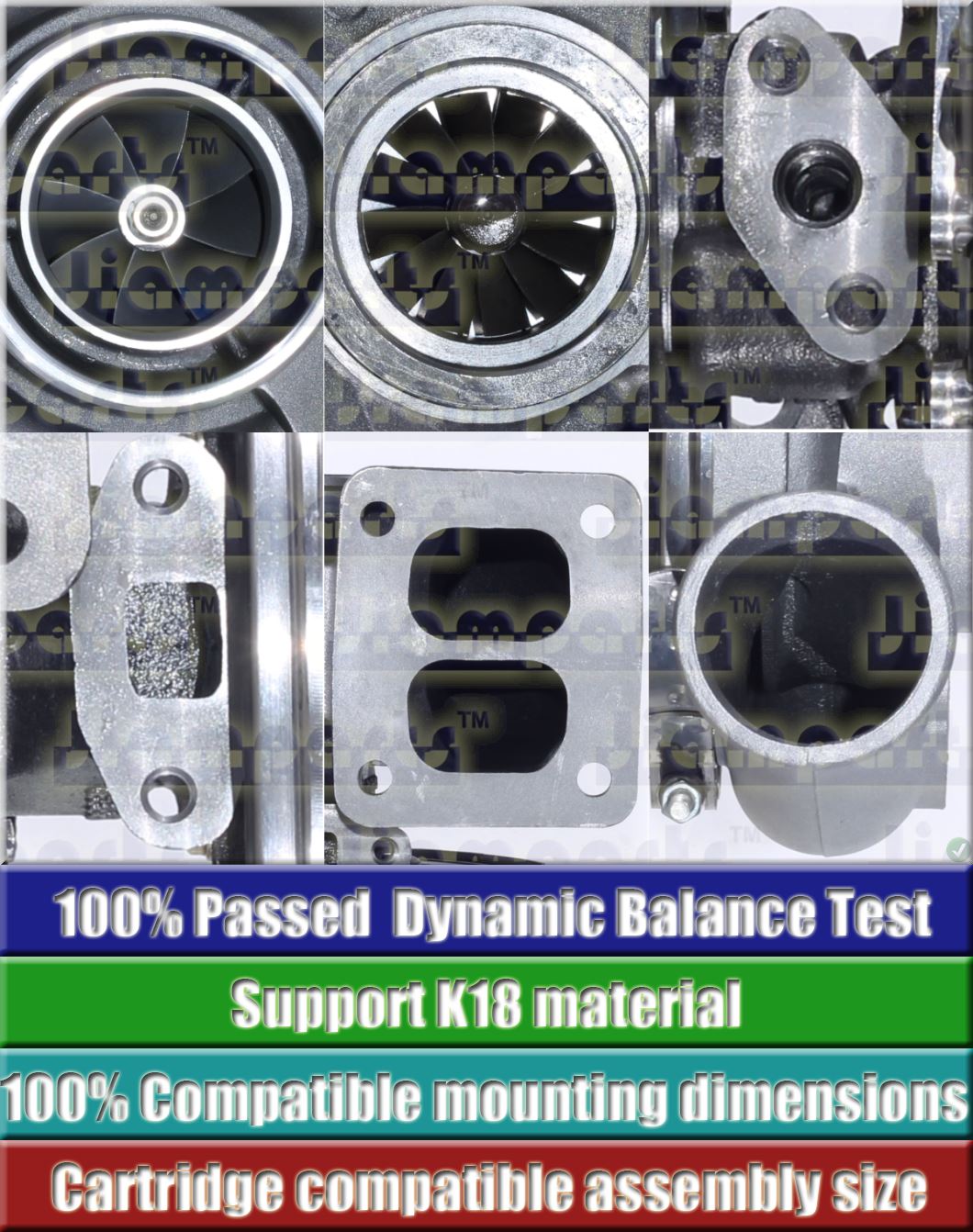 Description image:Turbocharger H1E 3525488