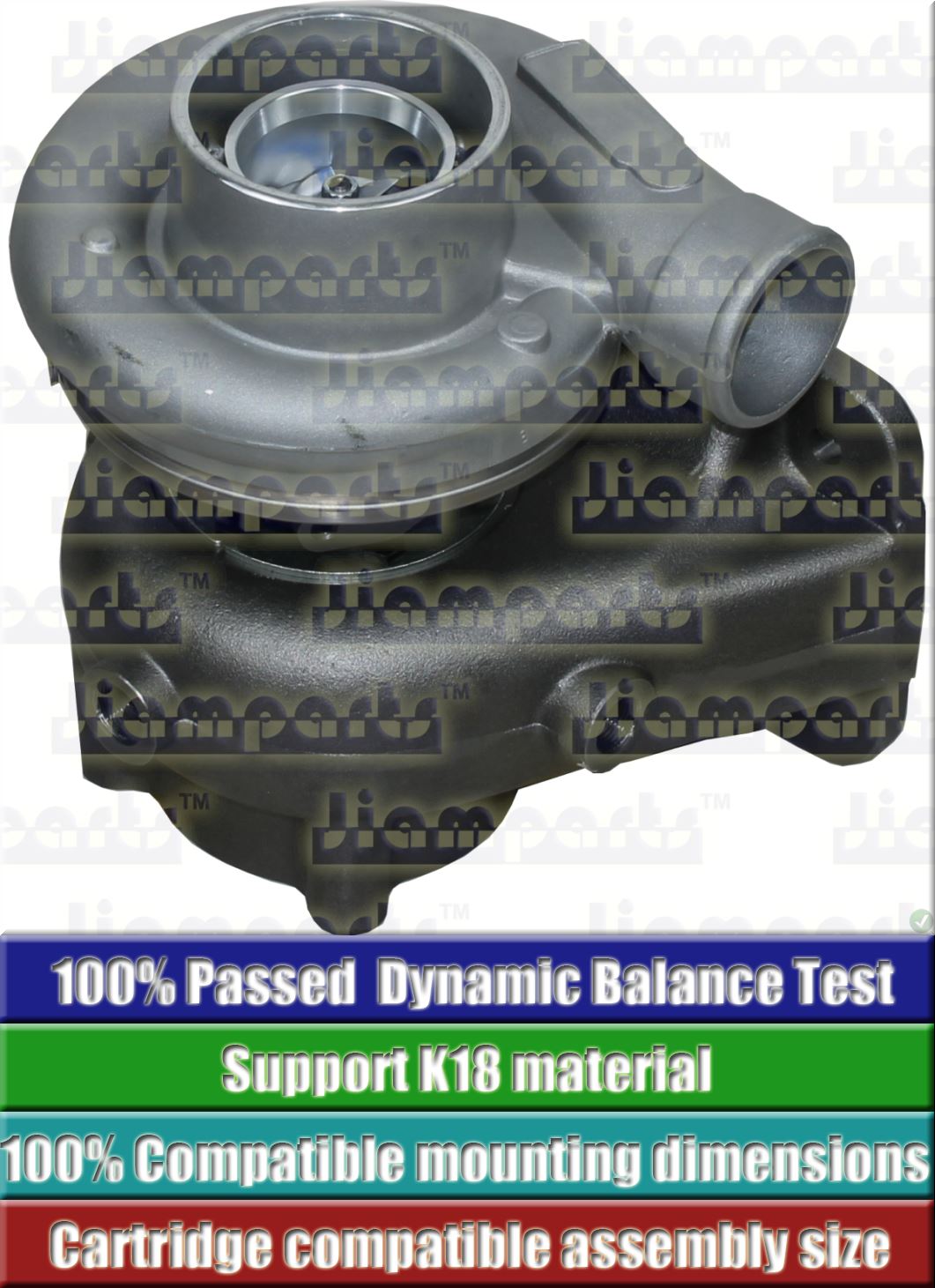 Description image:Turbocharger H1E 3525688