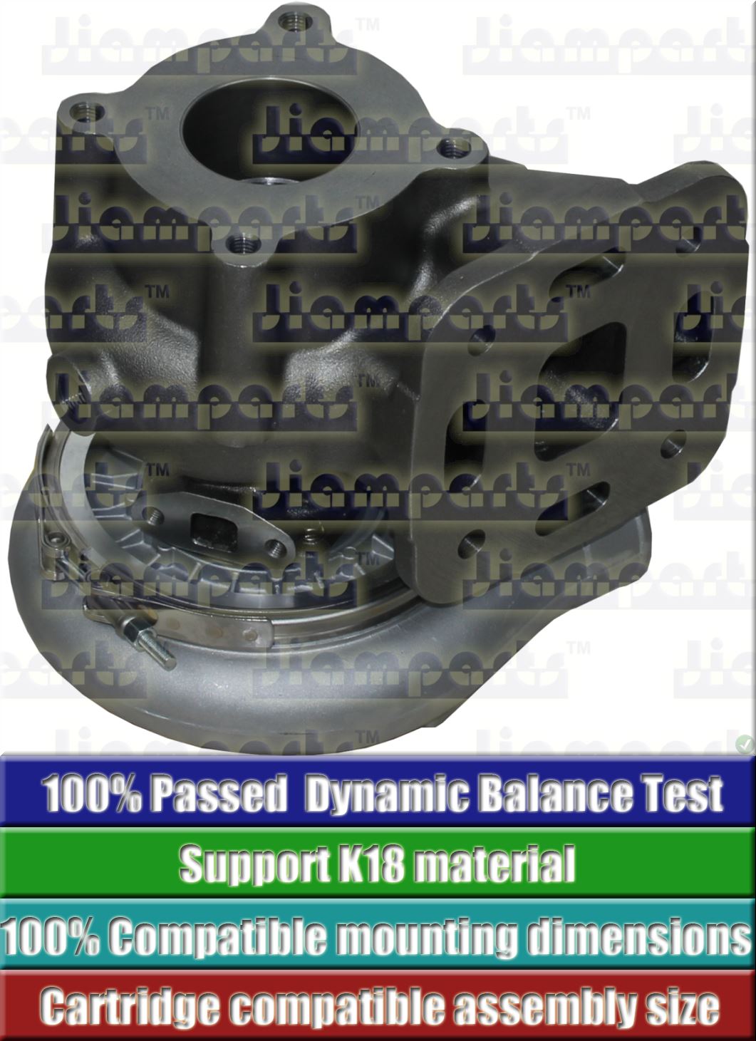Description image:Turbocharger H1E 3525688