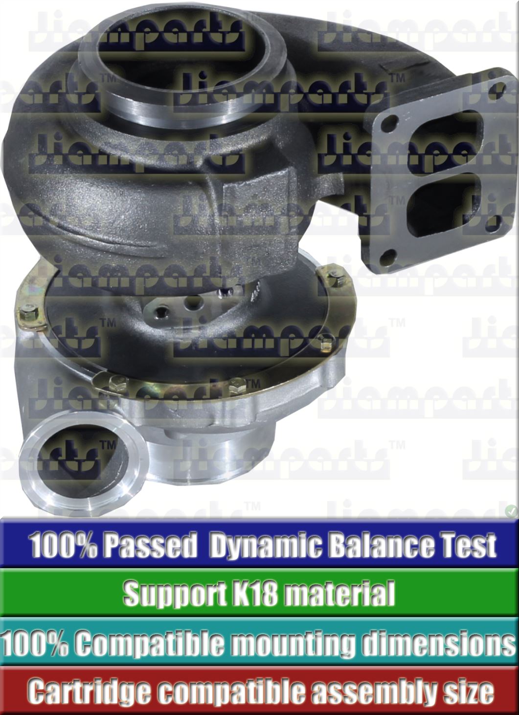 Description image:Turbocharger H2E 3528639