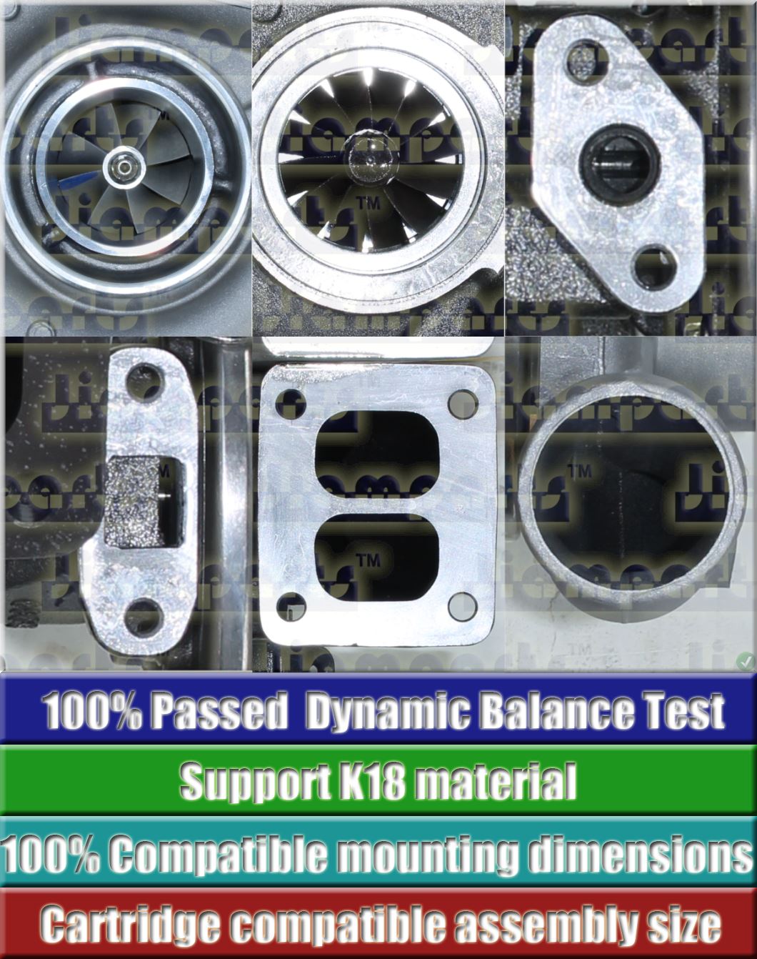 Description image:Turbocharger H1E 3528794