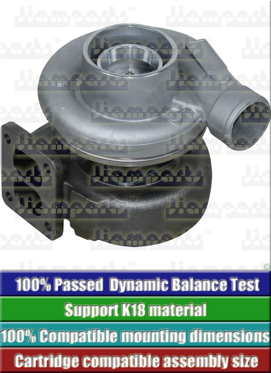 Description image:Turbocharger H1E 3528794