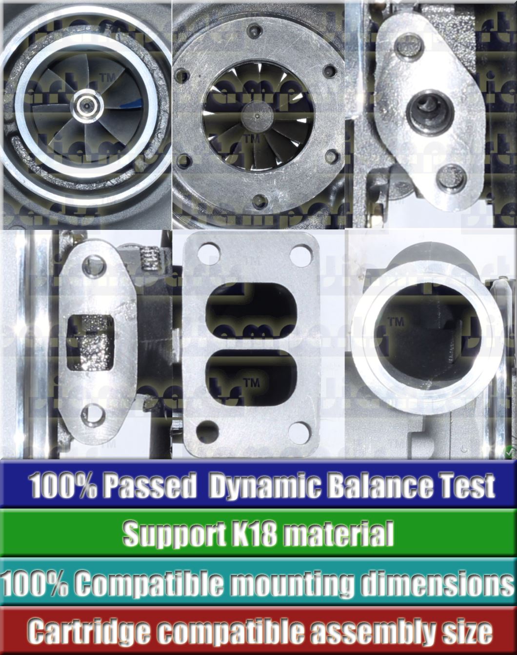 Description image:Turbocharger H1E 3530670