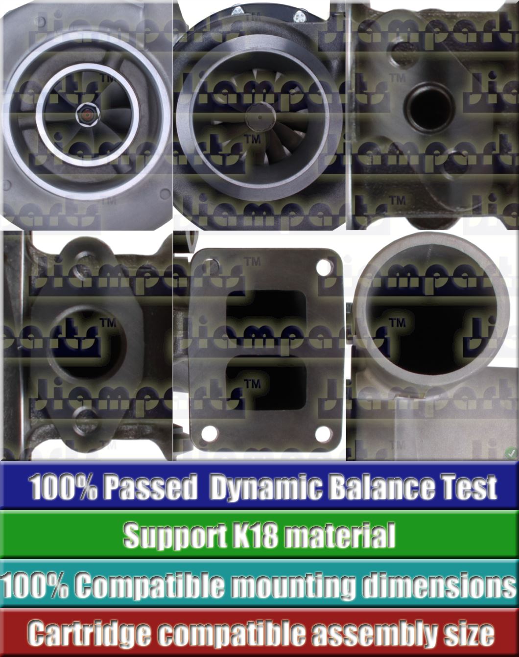 Description image:Turbocharger HT3B 3532819-K