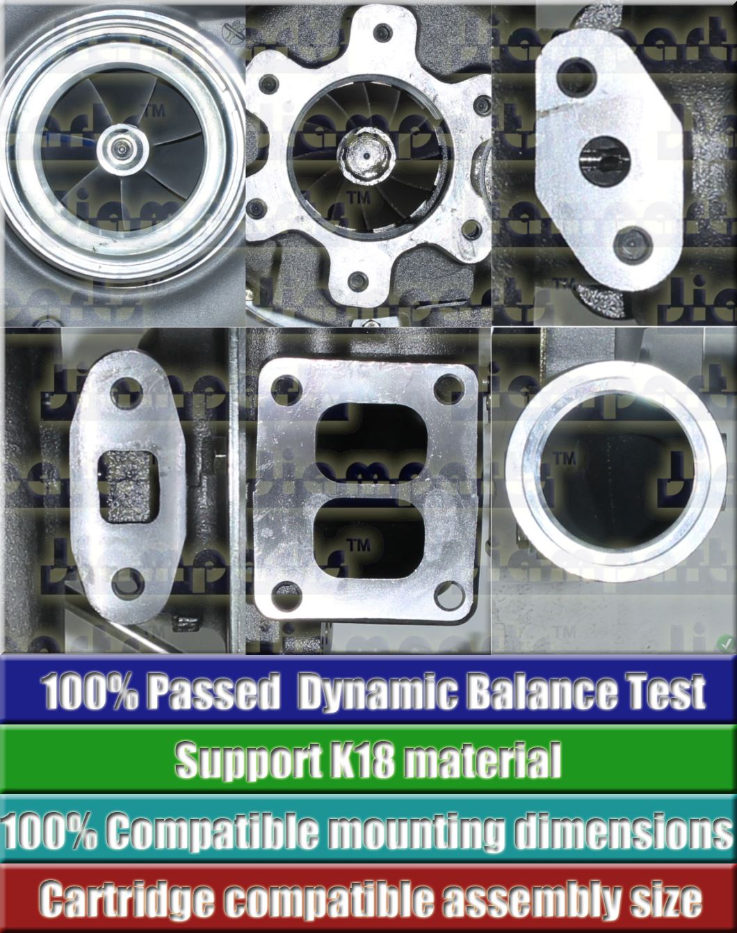 Description image:Turbocharger HX50W 3534355