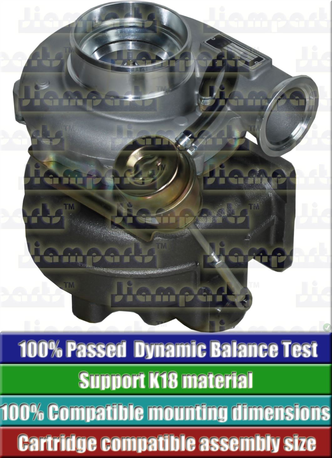 Description image:Turbocharger HX50W 3534355