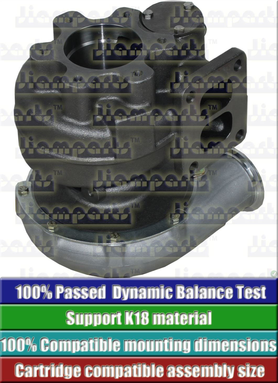 Description image:Turbocharger HX50W 3534355