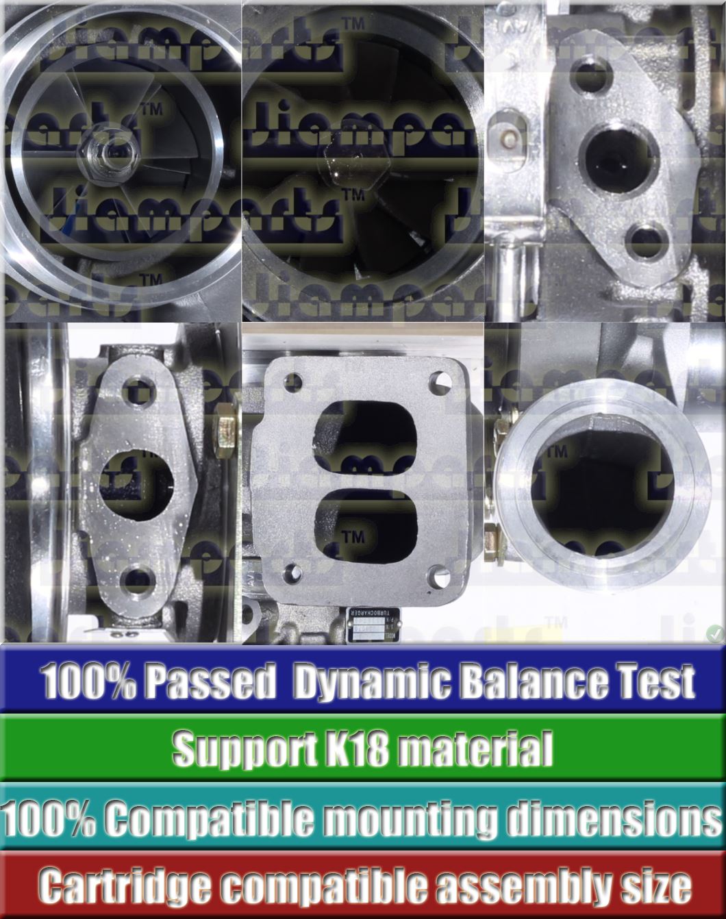 Description image:Turbocharger HX50 3536749