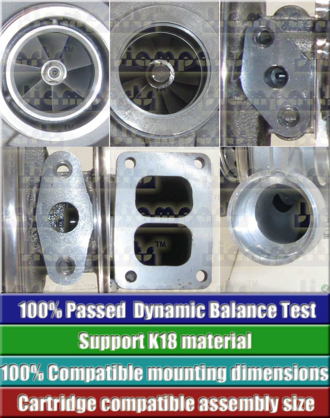 Description image:Turbocharger HX55 3537840