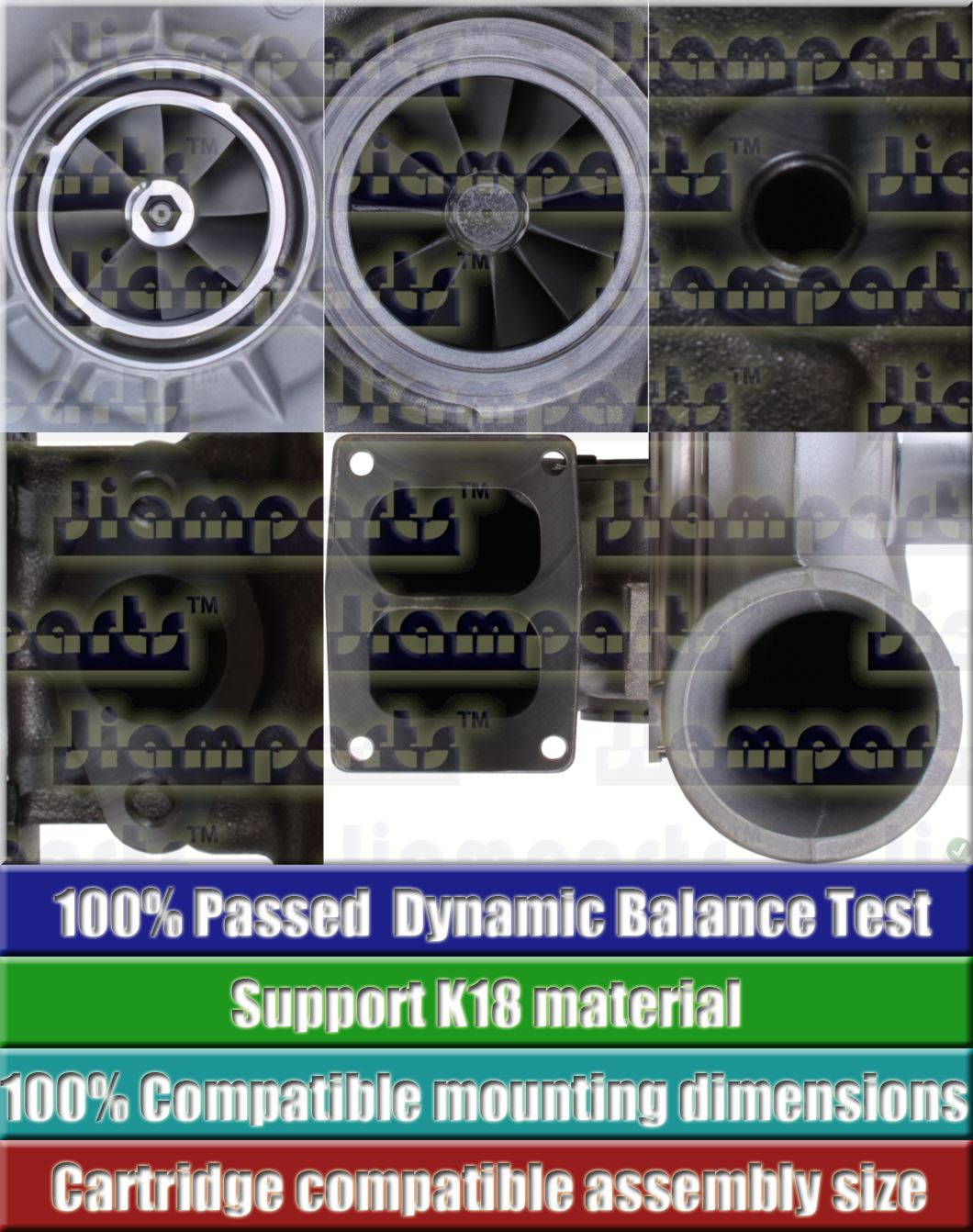 Description image:Turbocharger HX80 3539284