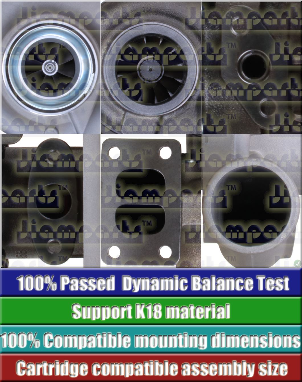 Description image:Turbocharger HX35 3539697