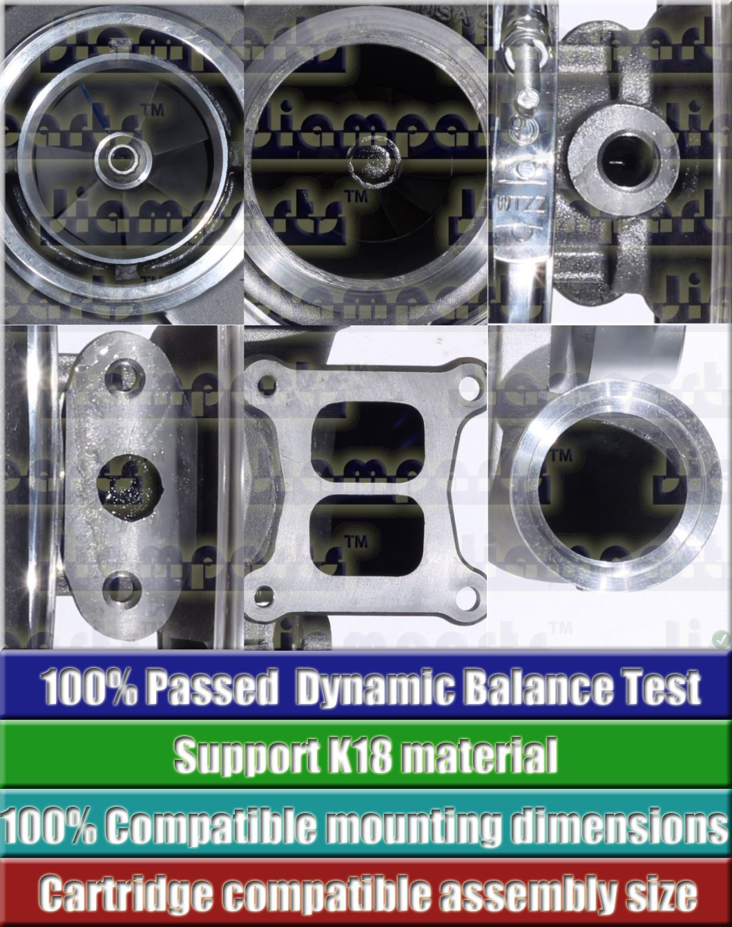 Description image:Turbocharger HX55 3590045