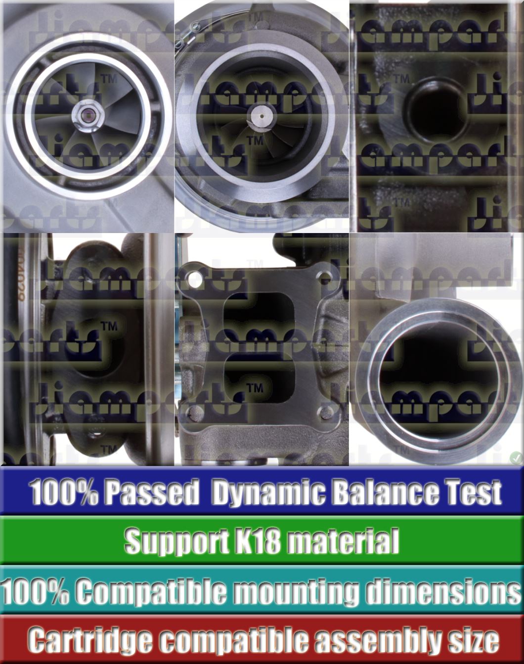Description image:Turbocharger HX55W 3592779