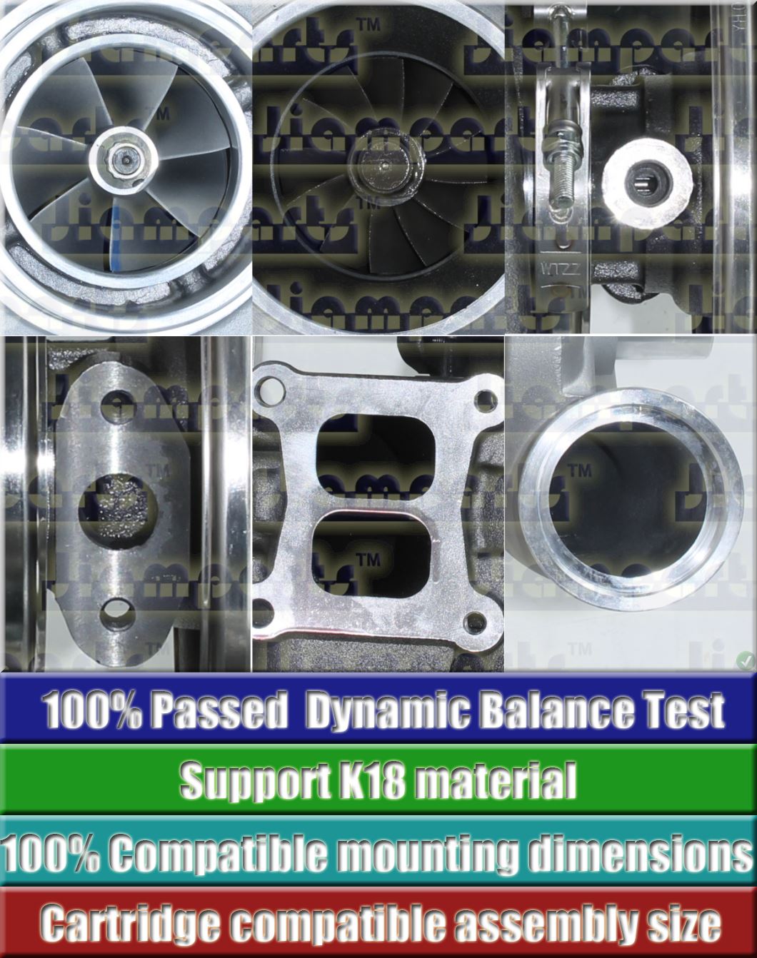 Description image:Turbocharger HX55W 3593597