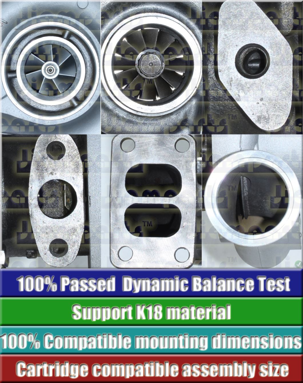 Description image:Turbocharger HX35 3593651