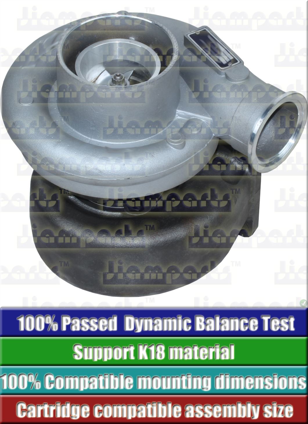 Description image:Turbocharger HX35 3593651