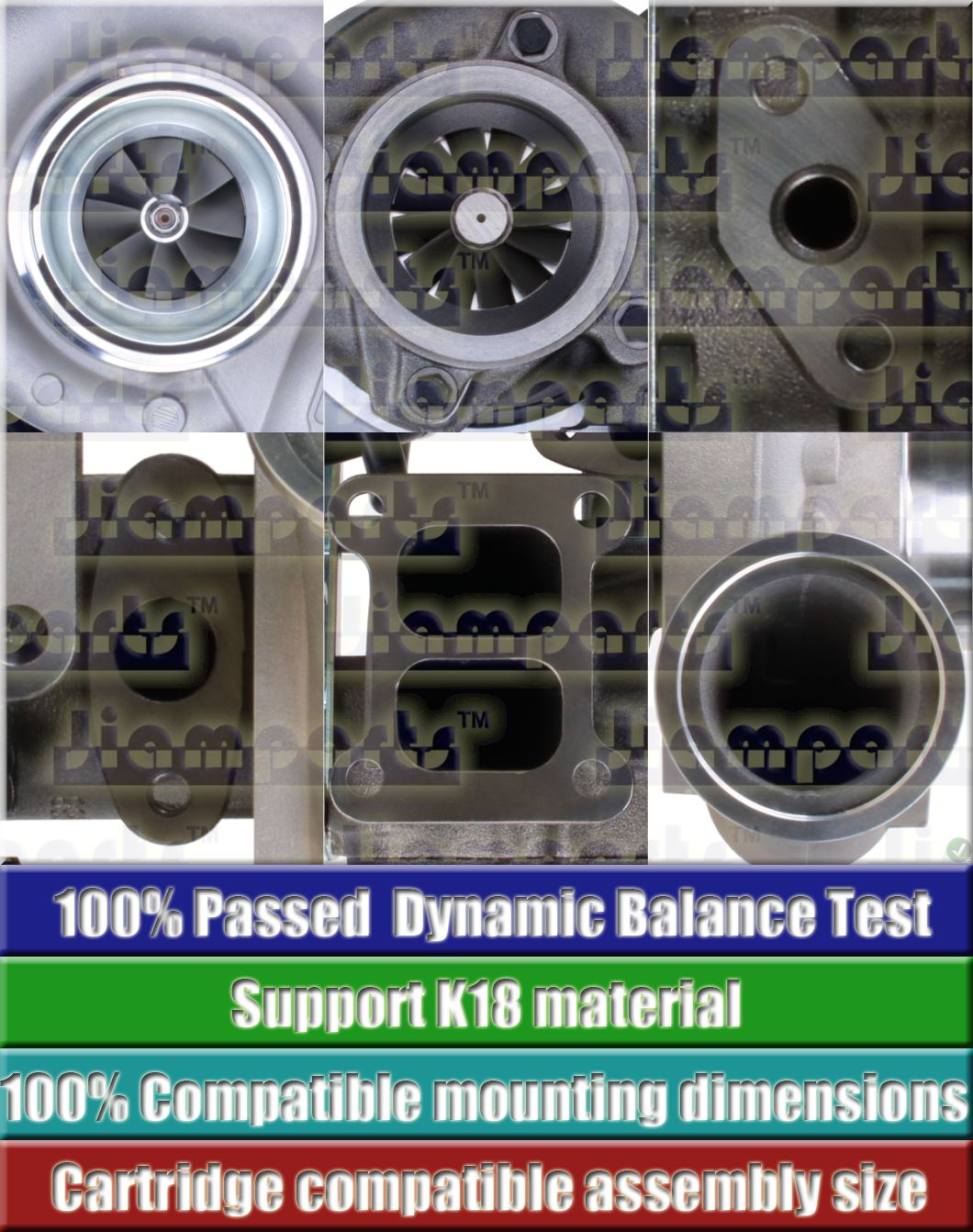 Description image:Turbocharger WH1E 3596351-R
