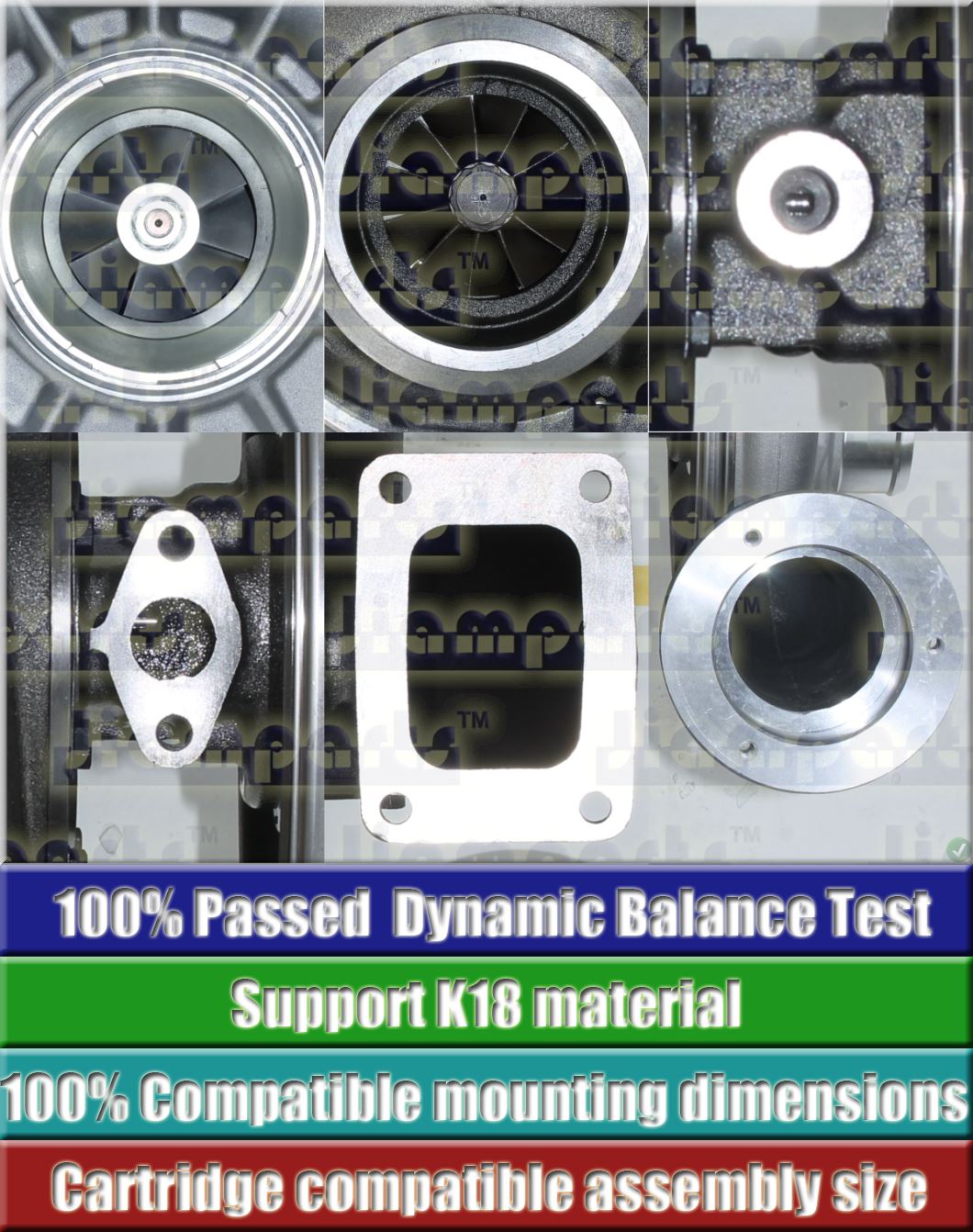 Description image:Turbocharger HX82 3596366