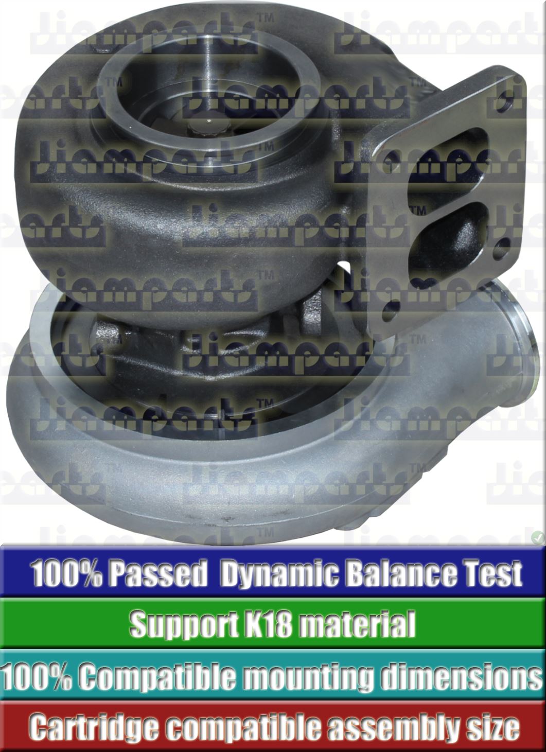 Description image:Turbocharger HX40 3596945