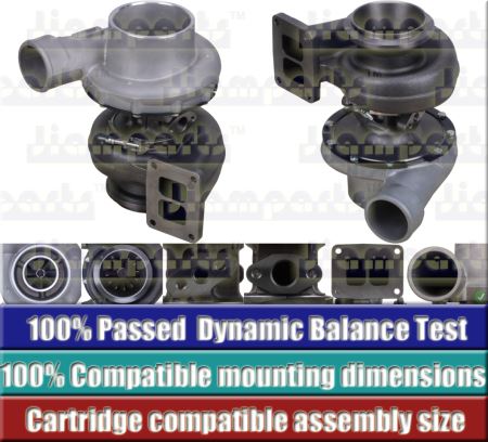 Showcase image:Turbocharger HT3B 3532819