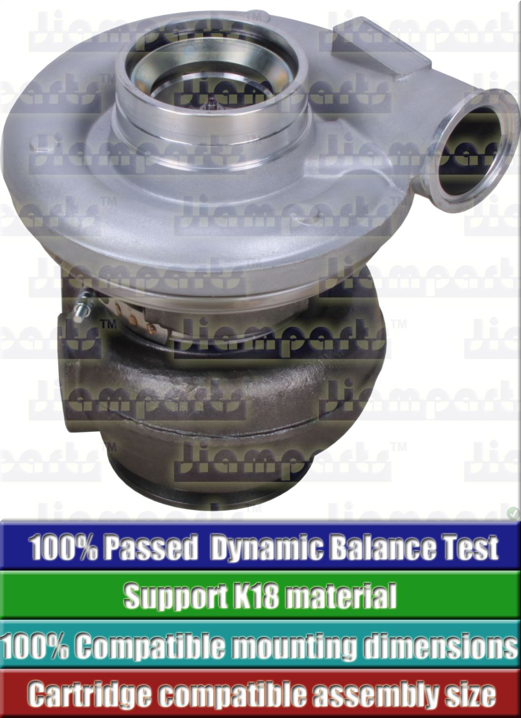 Description image:Turbocharger HE500FG 3767201-R