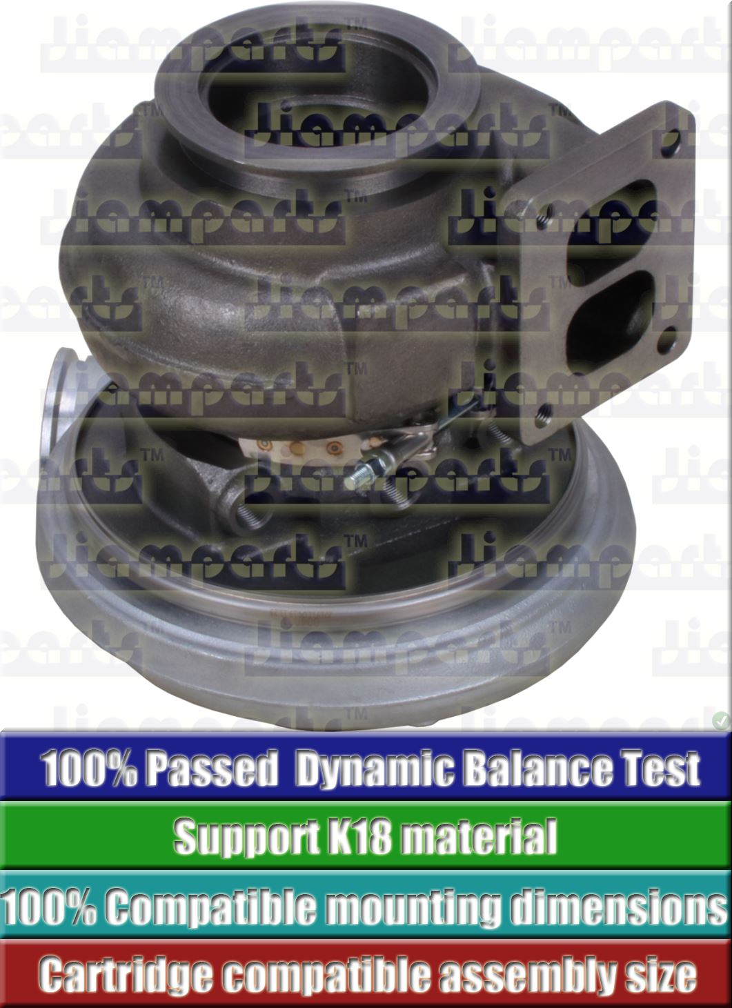 Description image:Turbocharger HE500FG 3767201-R