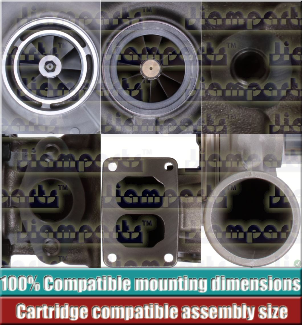 Description image:Turbocharger HX80 3767941