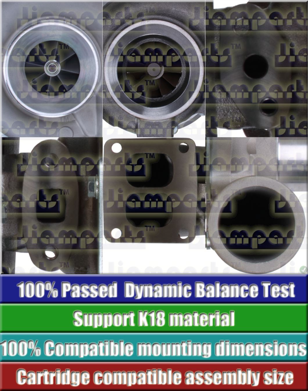 Description image:Turbocharger H2C 3801489-Y