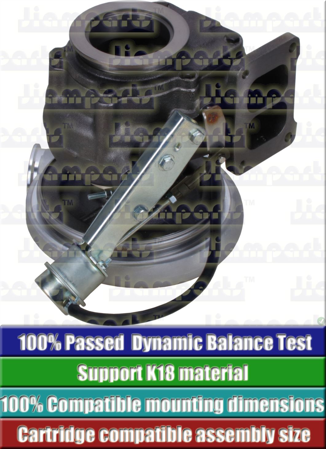 Description image:Turbocharger VOLVO HX55W_3786878