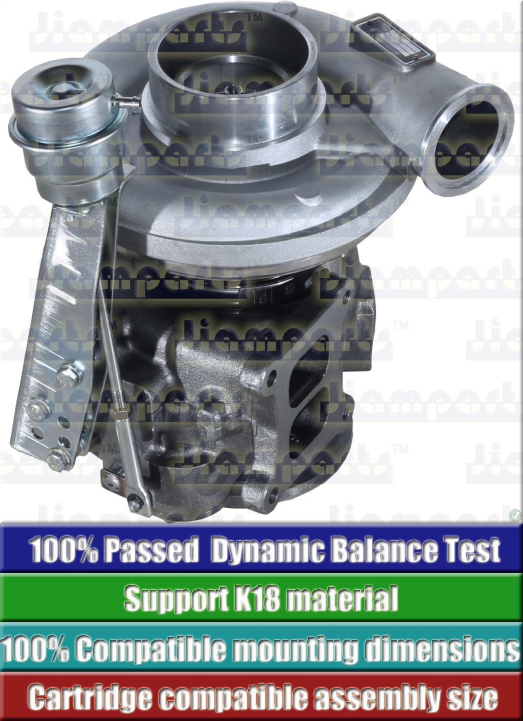 Description image:Turbocharger CUMMINS HX55W_4046030