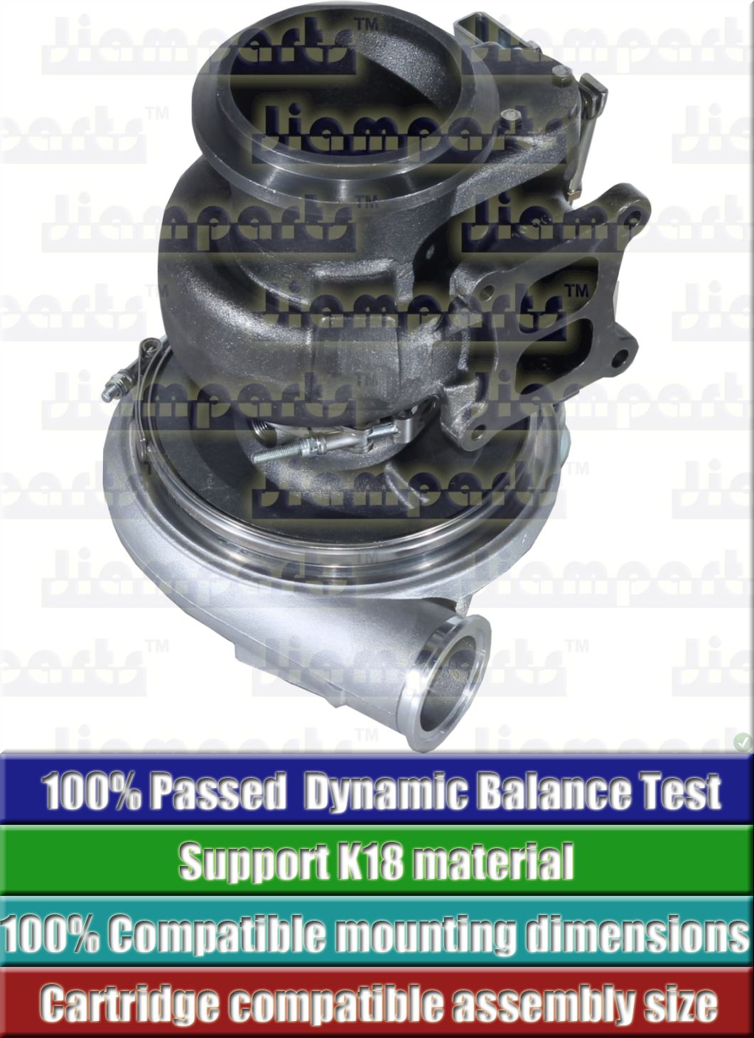 Description image:Turbocharger CUMMINS HX55W_4046030