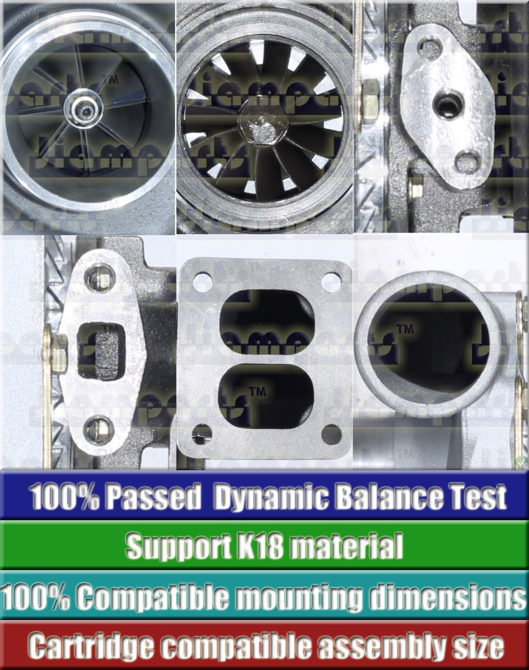 Description image:Turbocharger TO4B91 409410-13