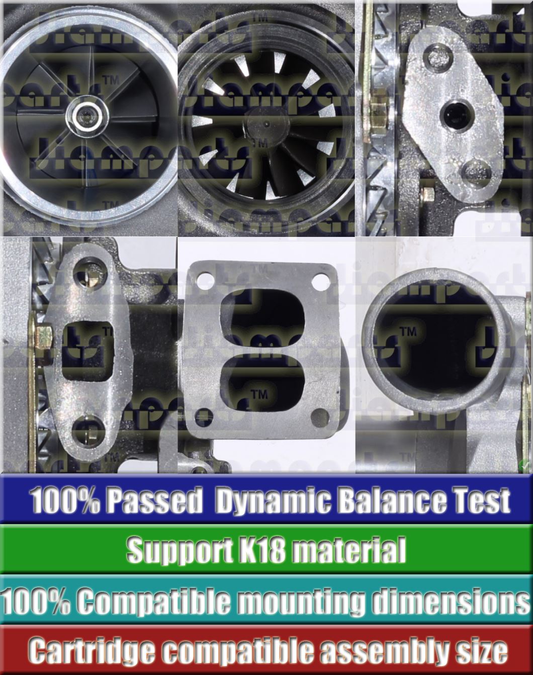 Description image:Turbocharger TO4B91 409410-5002