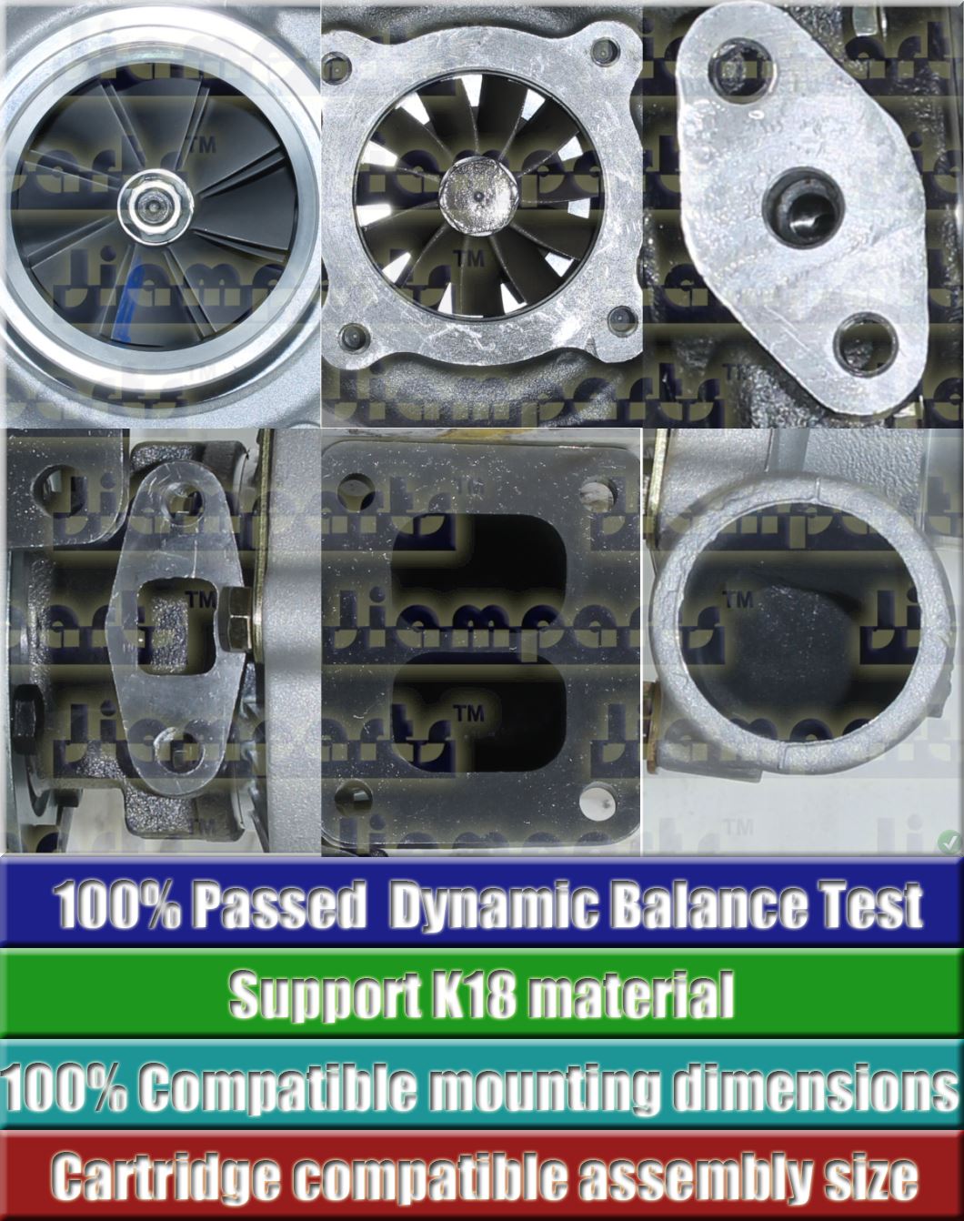 Description image:Turbocharger TO4B28 409860-4