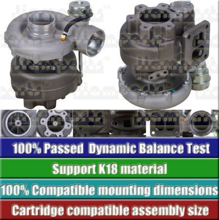Showcase image:Turbocharger HX50W 4036583-R