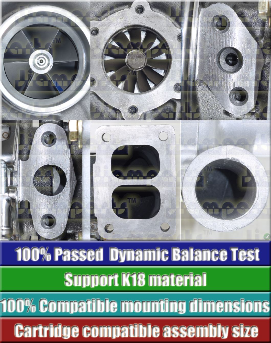 Description image:Turbocharger TA5130 452070-0001