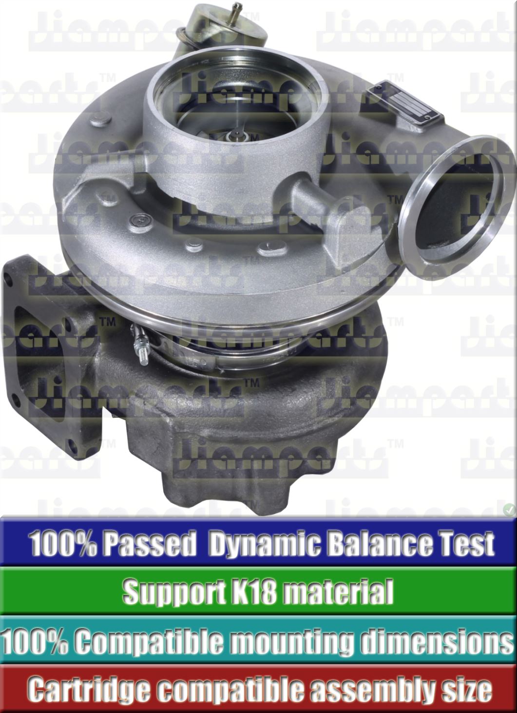 Description image:Turbocharger TO4E35 452077-1
