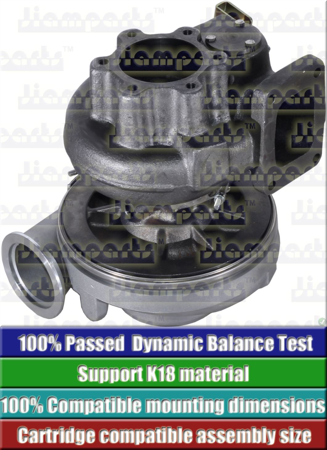 Description image:Turbocharger TO4E35 452077-1