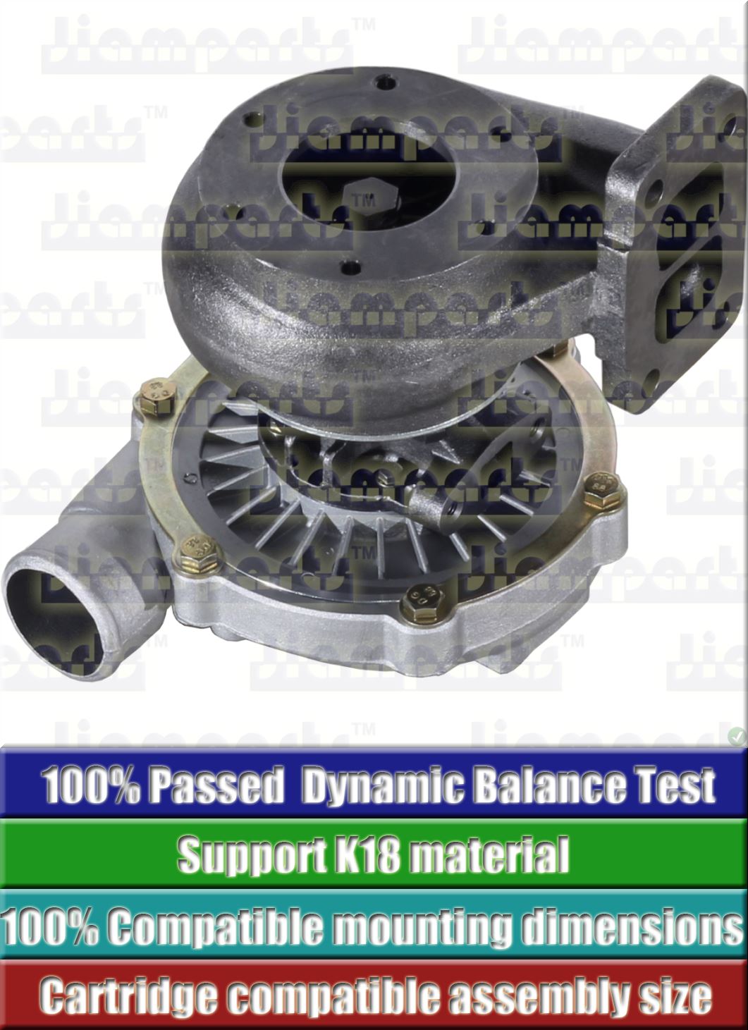 Description image:Turbocharger TO4E35 452077-4