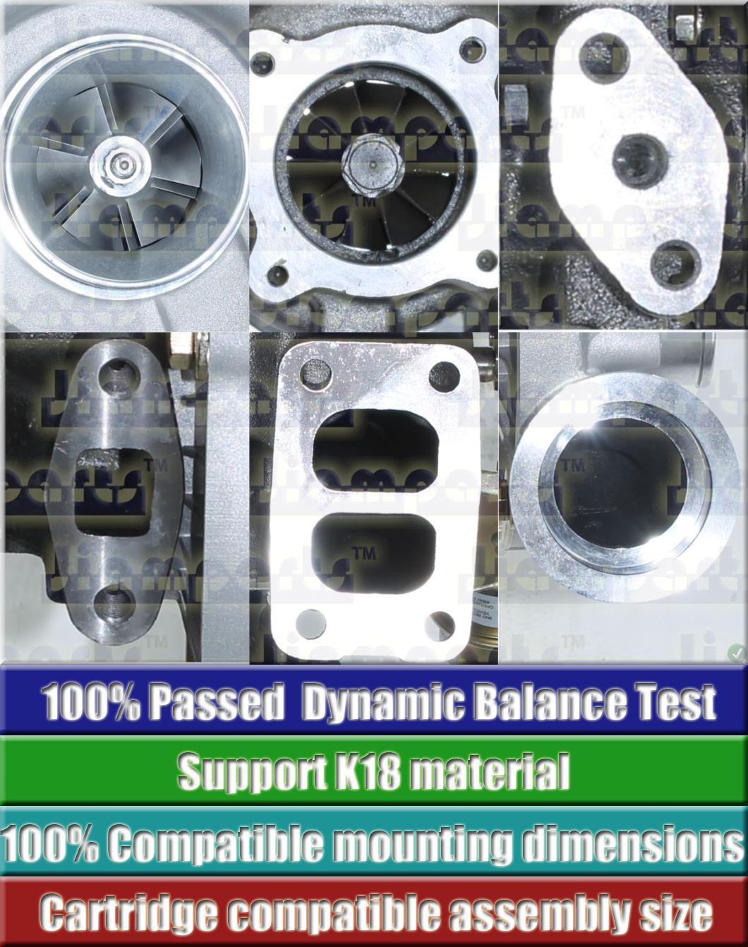 Description image:Turbocharger BENZ TBP418_A3900960199