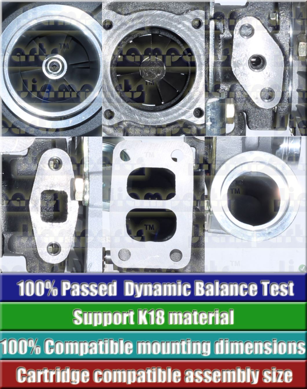Description image:Turbocharger TBP418 452085-9
