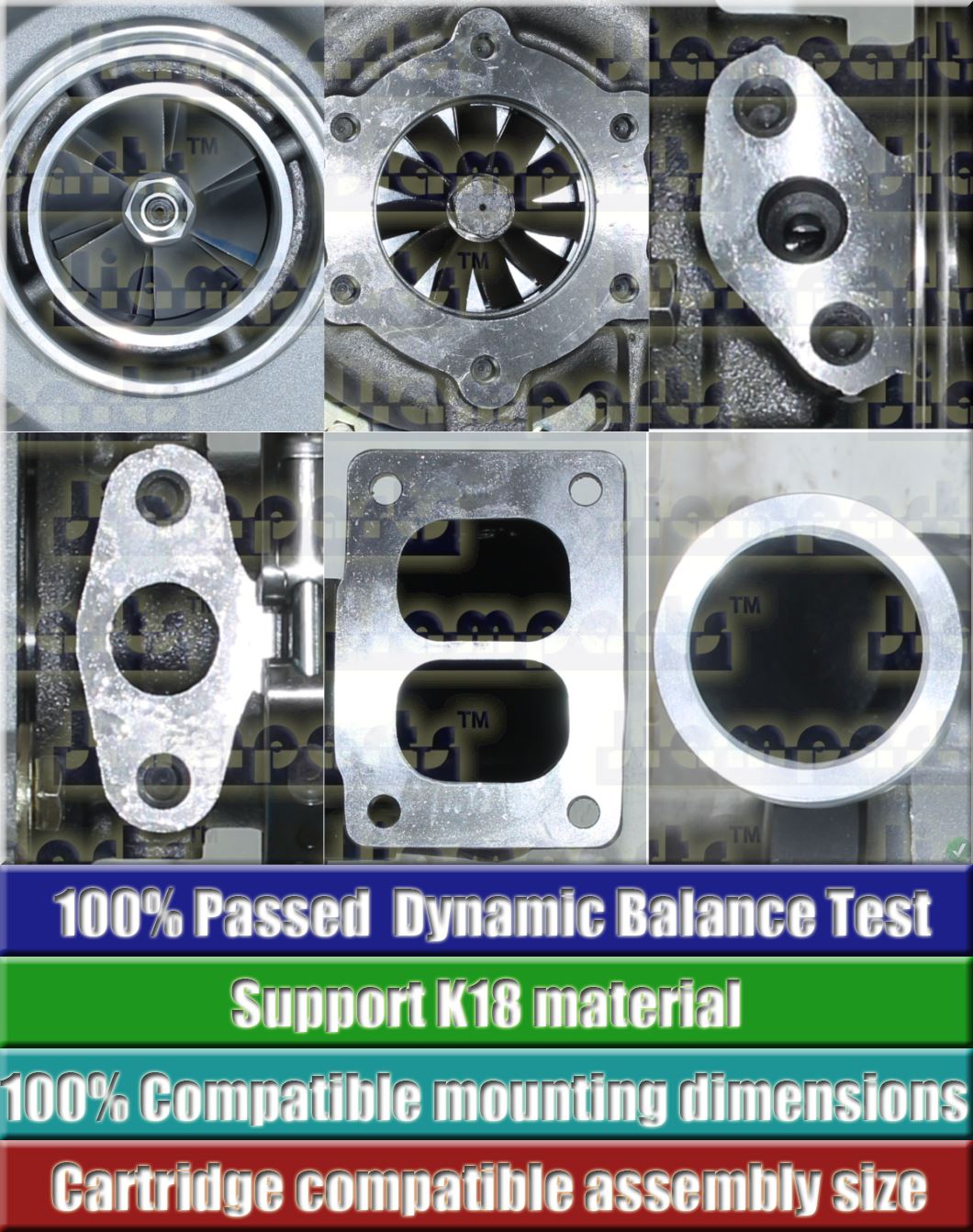 Description image:Turbocharger TA5132 452154-0001